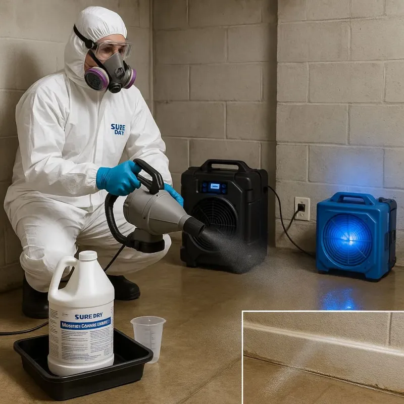 Sanitization and Odor Removal process in West Point, NY